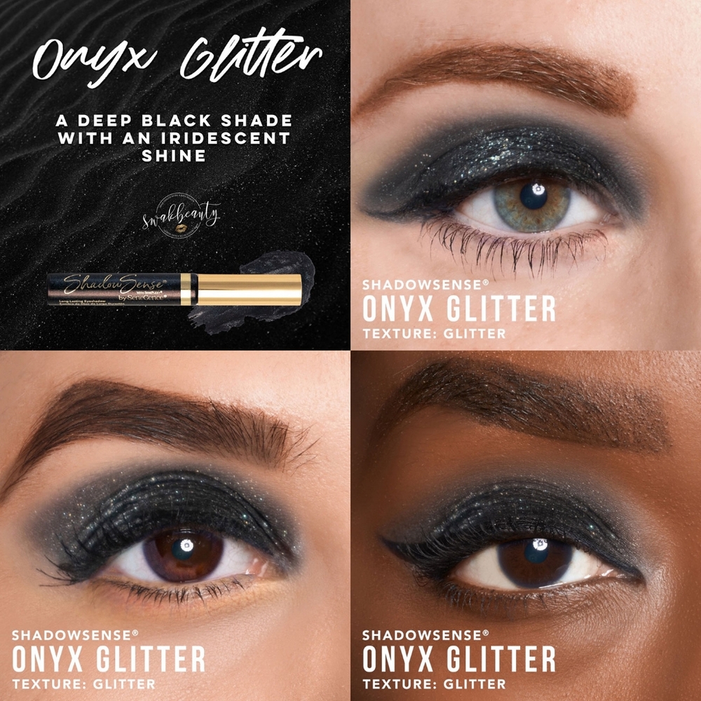 RETIRED! Onyx Glitter Shadowsense